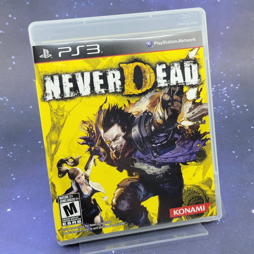 NeverDead Sony PlayStation 3 PS3 Konami 2012 Action Game CIB Complete Manual